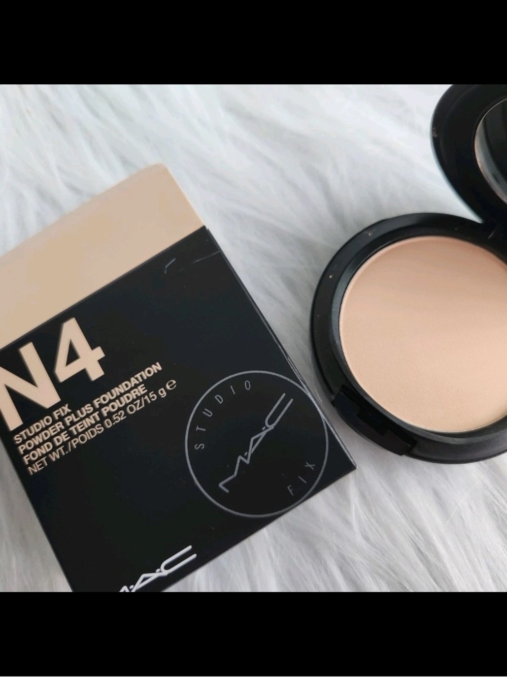 MAC Studio Fix Powder Plus Foundation ~ N4 ~ Full Size 0.52oz ~ ORIGINAL FORMULA